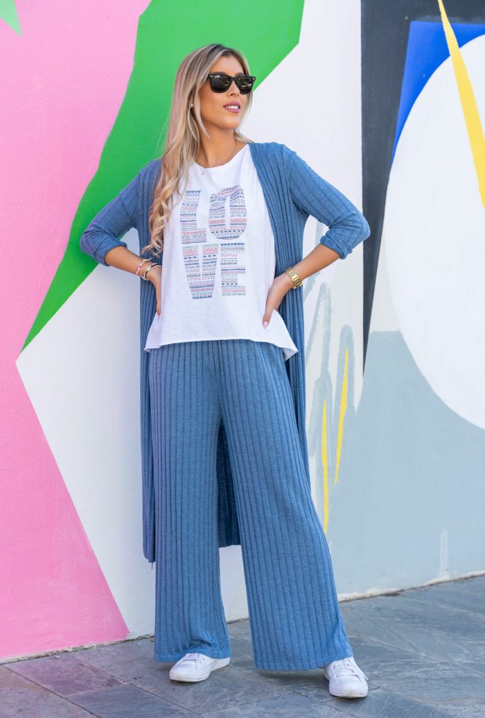 Chaqueta Canalé Azul - Imagen 4