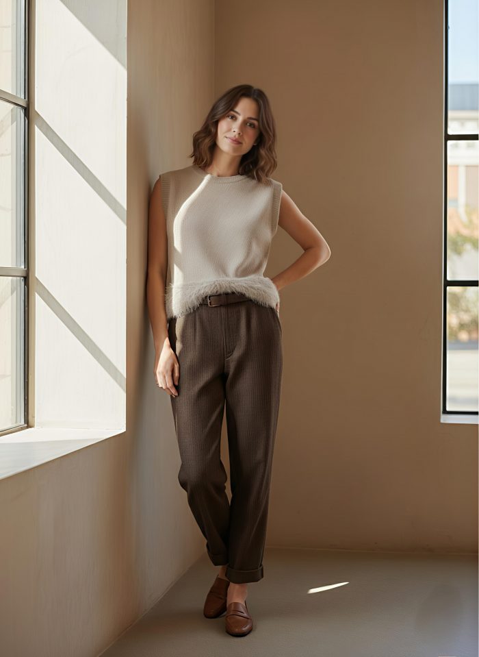 Jersey sin mangas con pelito - Imagen 2