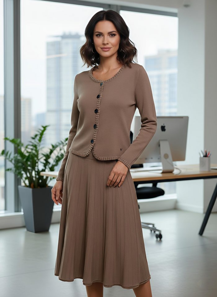 Chaqueta de punto detalles - Imagen 1