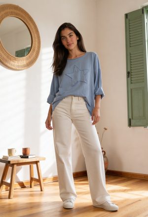 Sudadera Estrella Azul